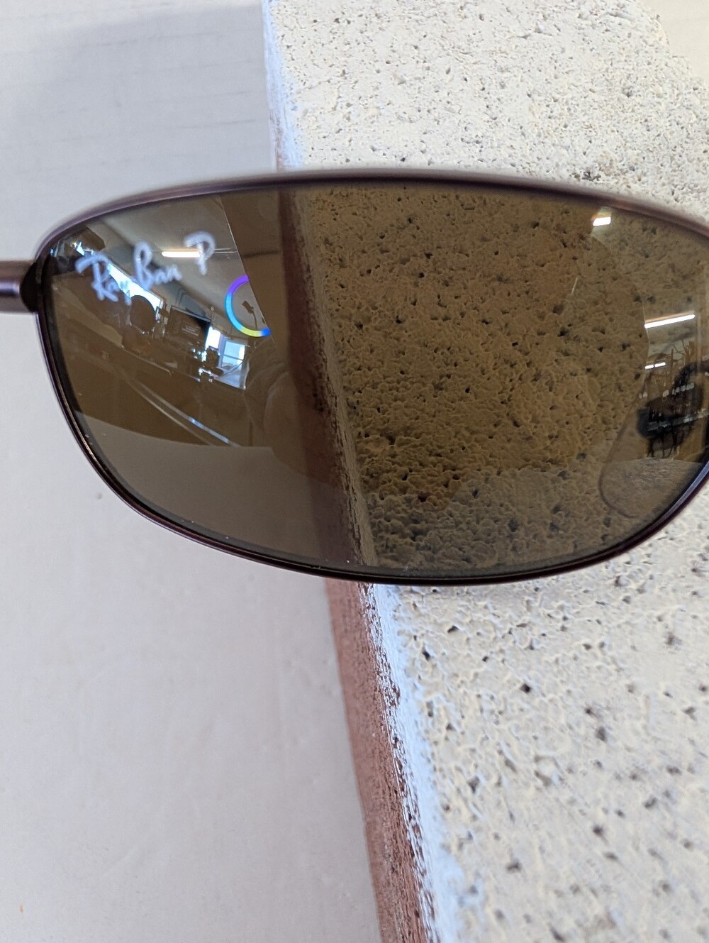Sunglasses Ray-Ban Bronze Lens Oval Sunglasses with Black Case - Picture 7 of 9